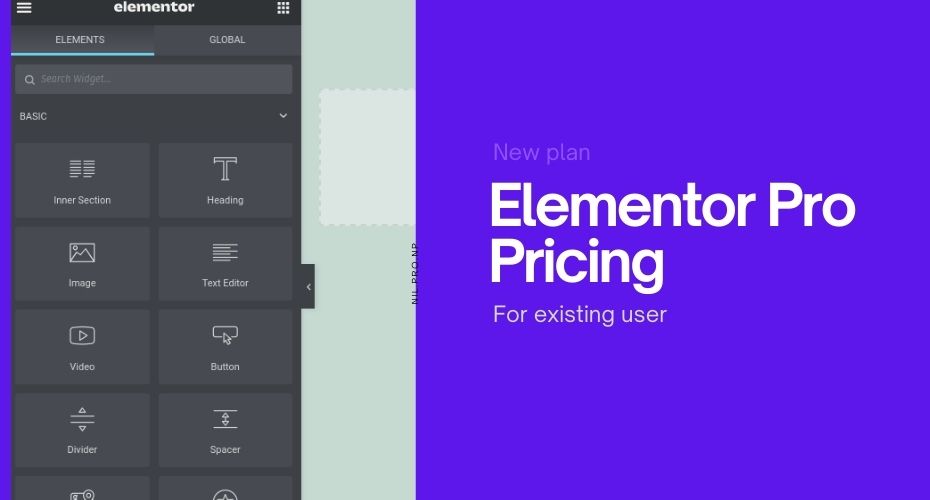 How does Elementor Pro New Pricing work for existing Users?
