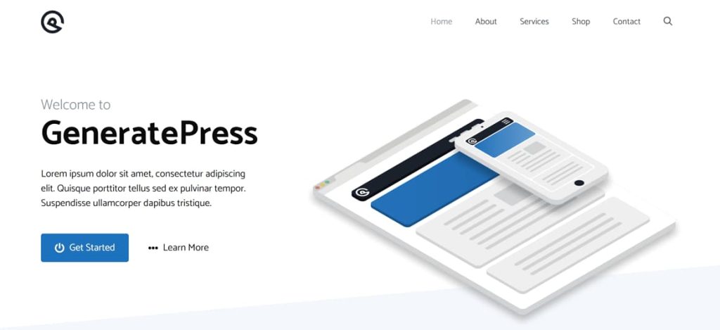 GeneratePress Fastest WordPress Theme